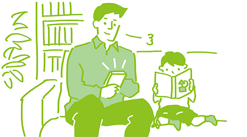 自宅勤務時の安全も保証