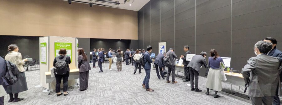 （展示エリアの様子）